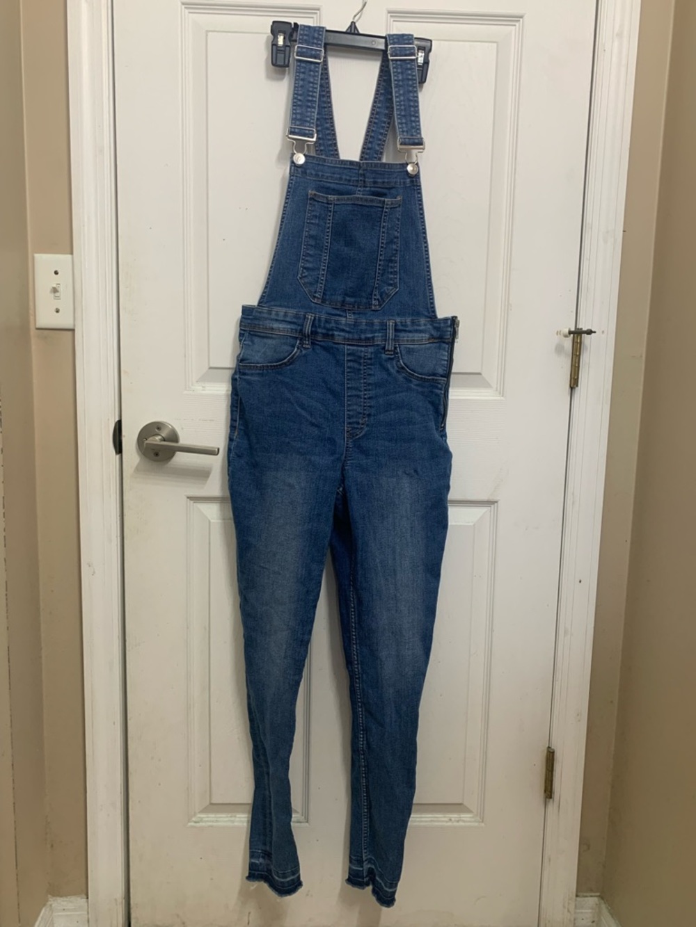 H&M Light Blue Denim Overalls